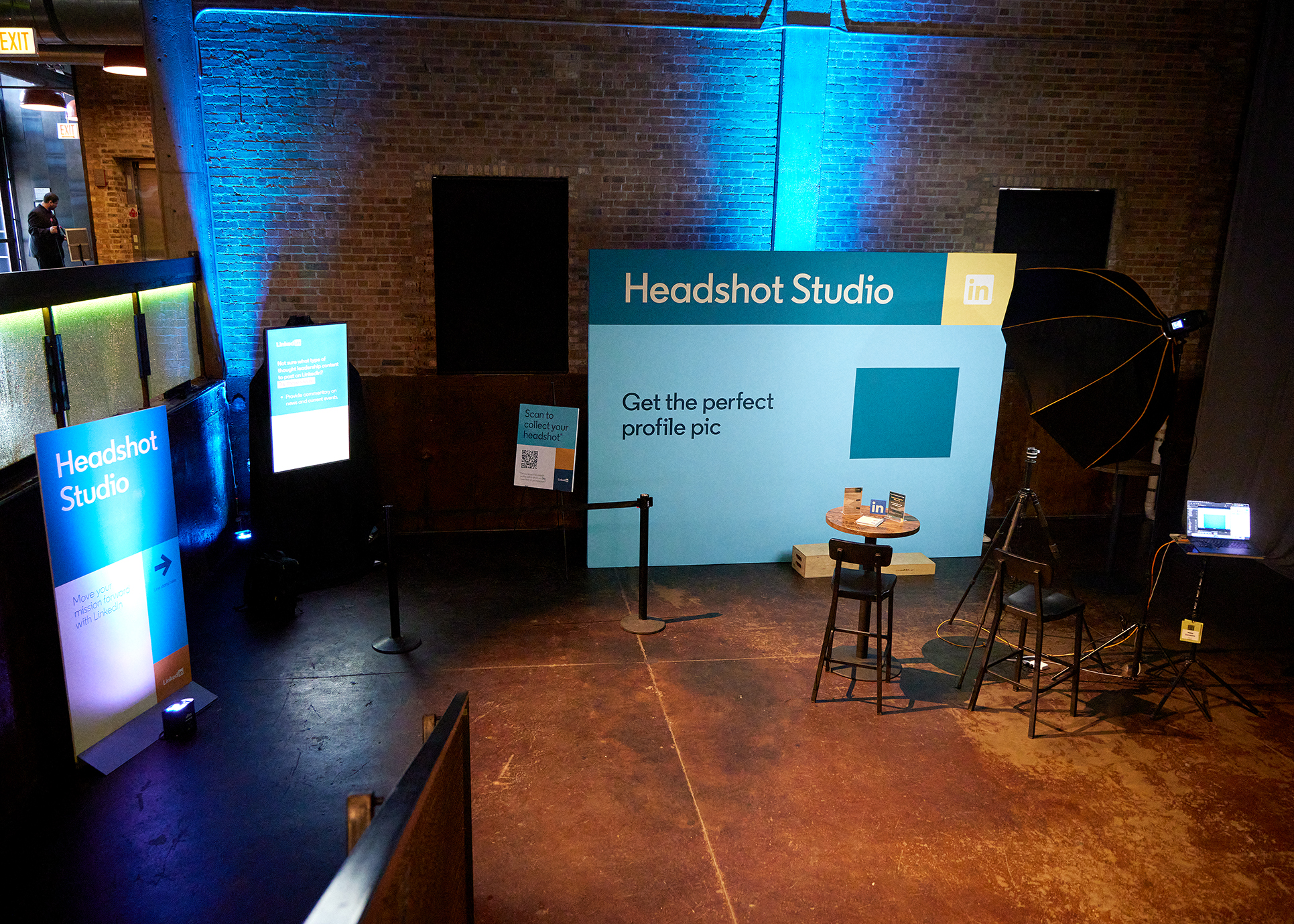 Corporate event photographer headshot booth LinkedIn Event professional photography national