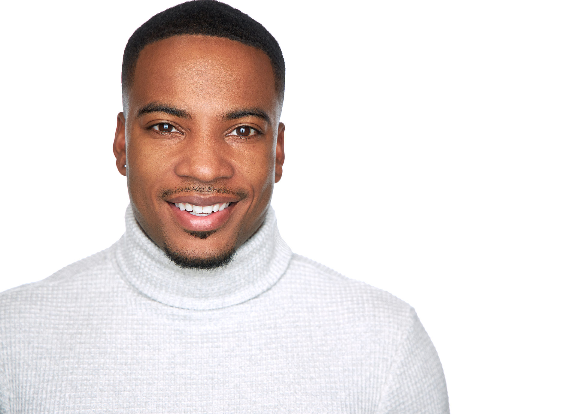 Professional acting headshot Chicago African American male actor
