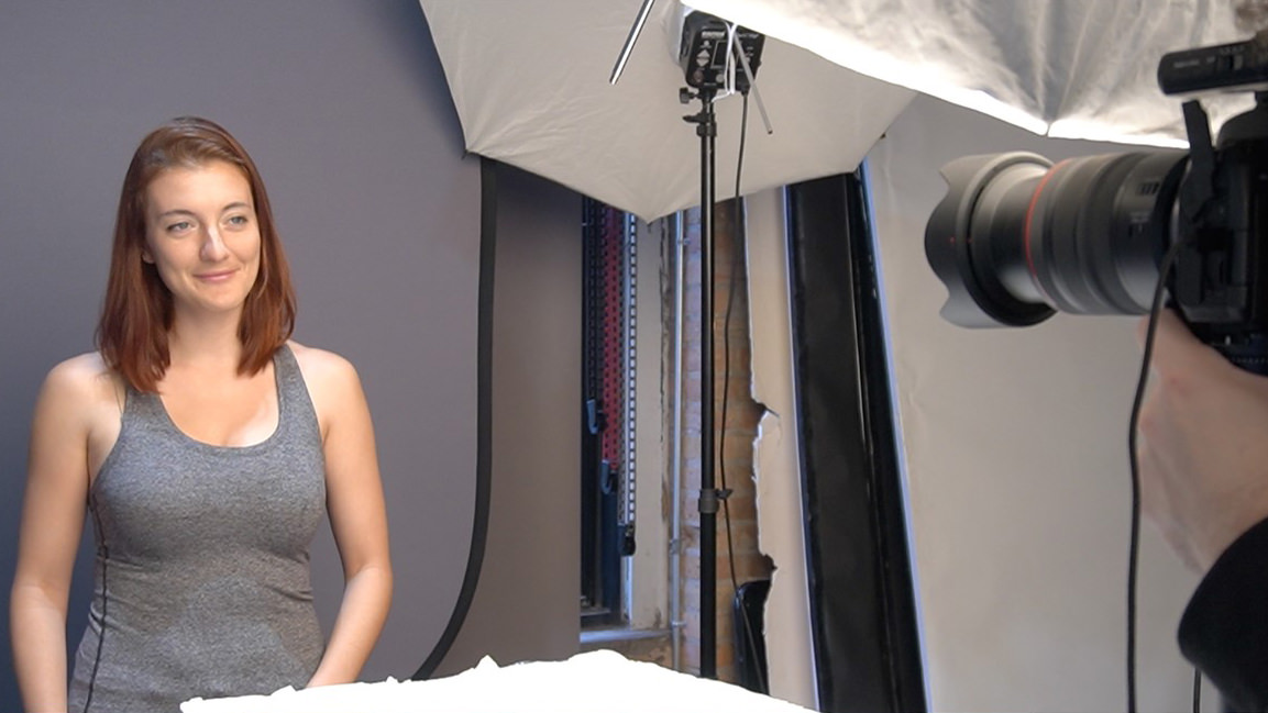 Chicago professional headshot photography behind the scenes first shot - example 19
