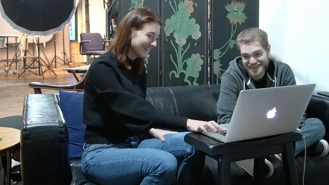 Chicago professional headshot photography behind the scenes first shot - example 8