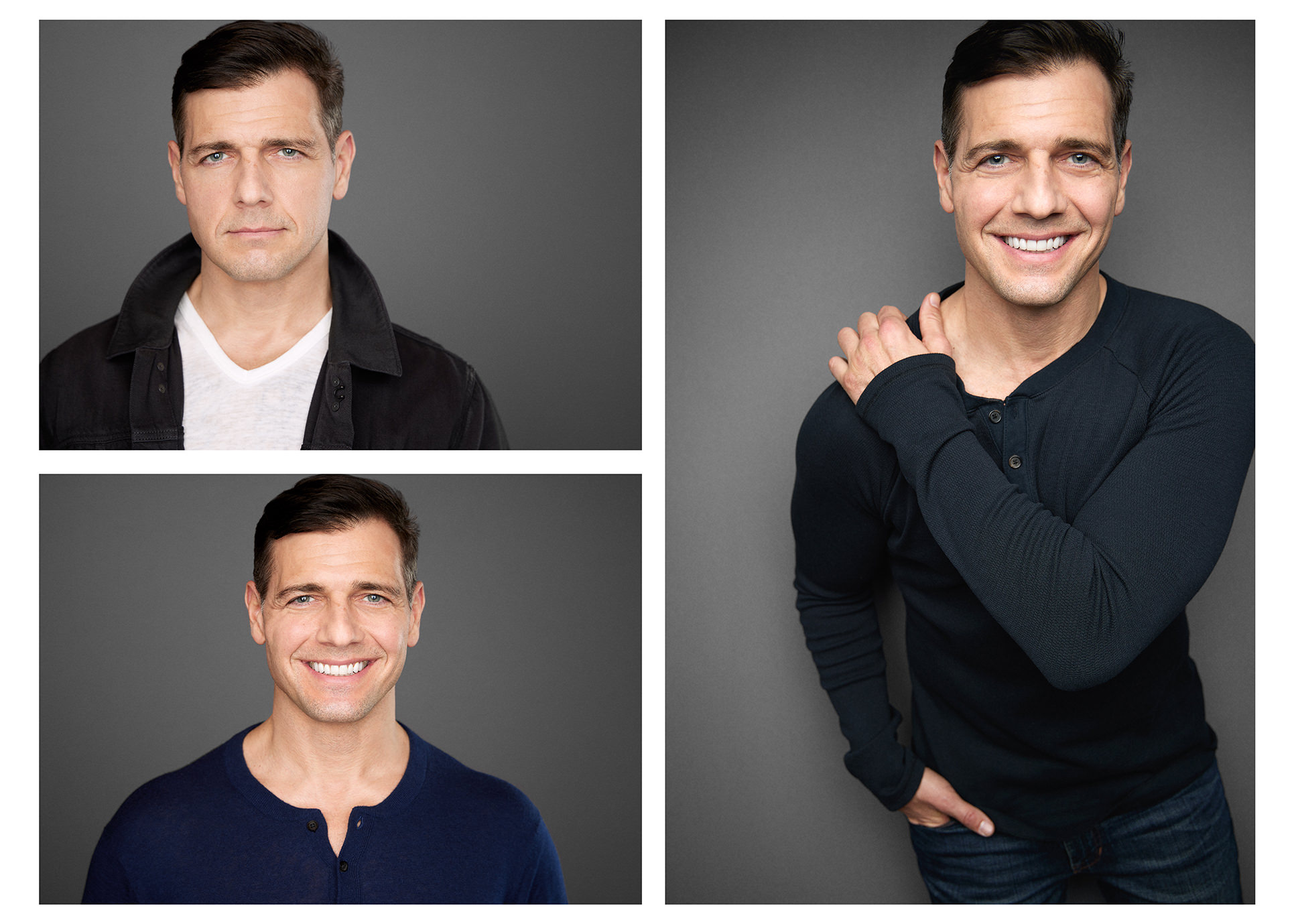 Chicago acting headshot photography actor multiple styles portfolio