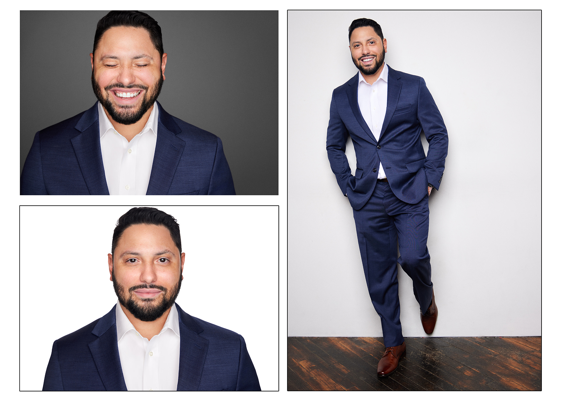 Chicago corporate business headshot photography multiple looks portfolio