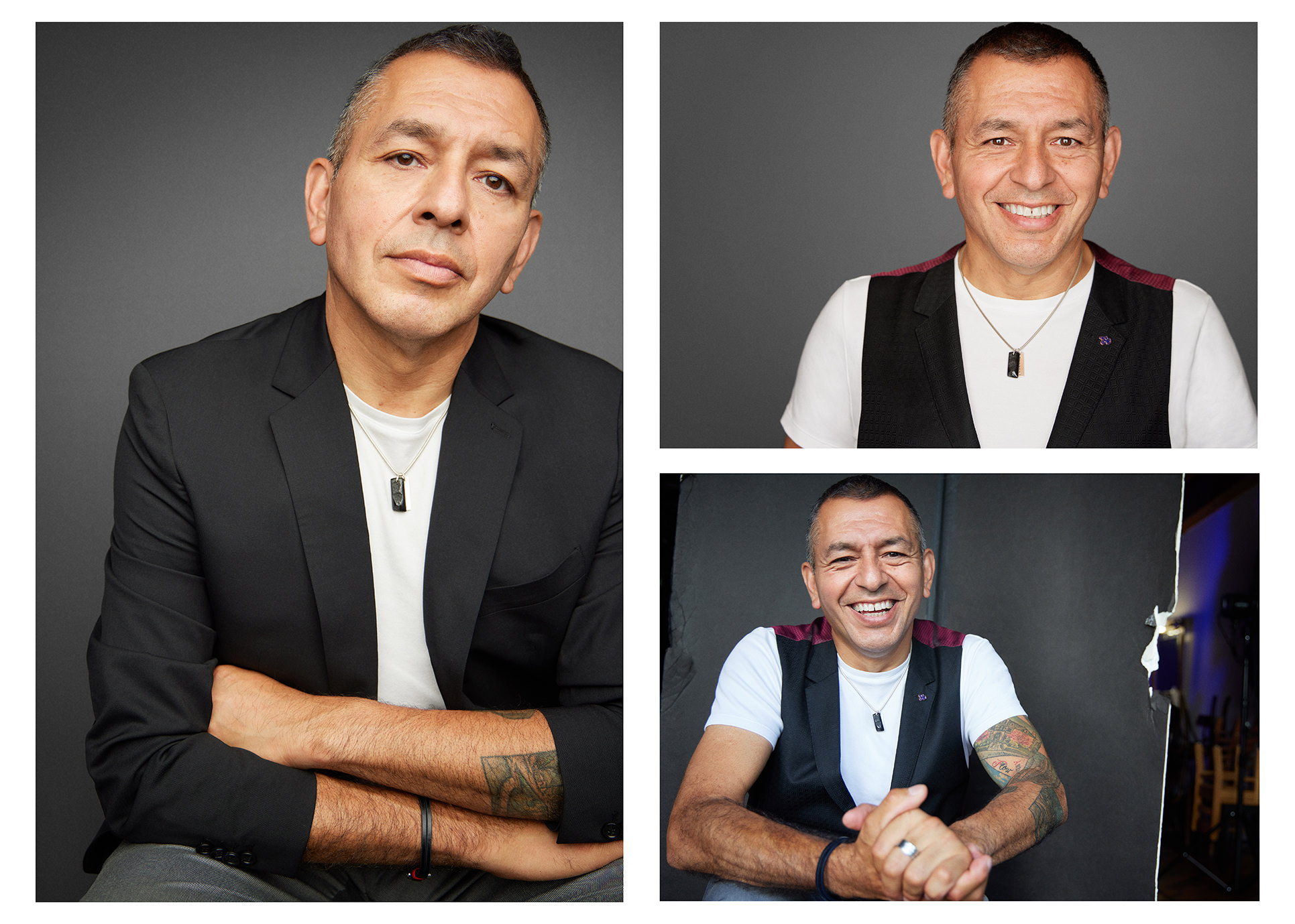 Chicago acting headshot photography portfolio multiple expressions